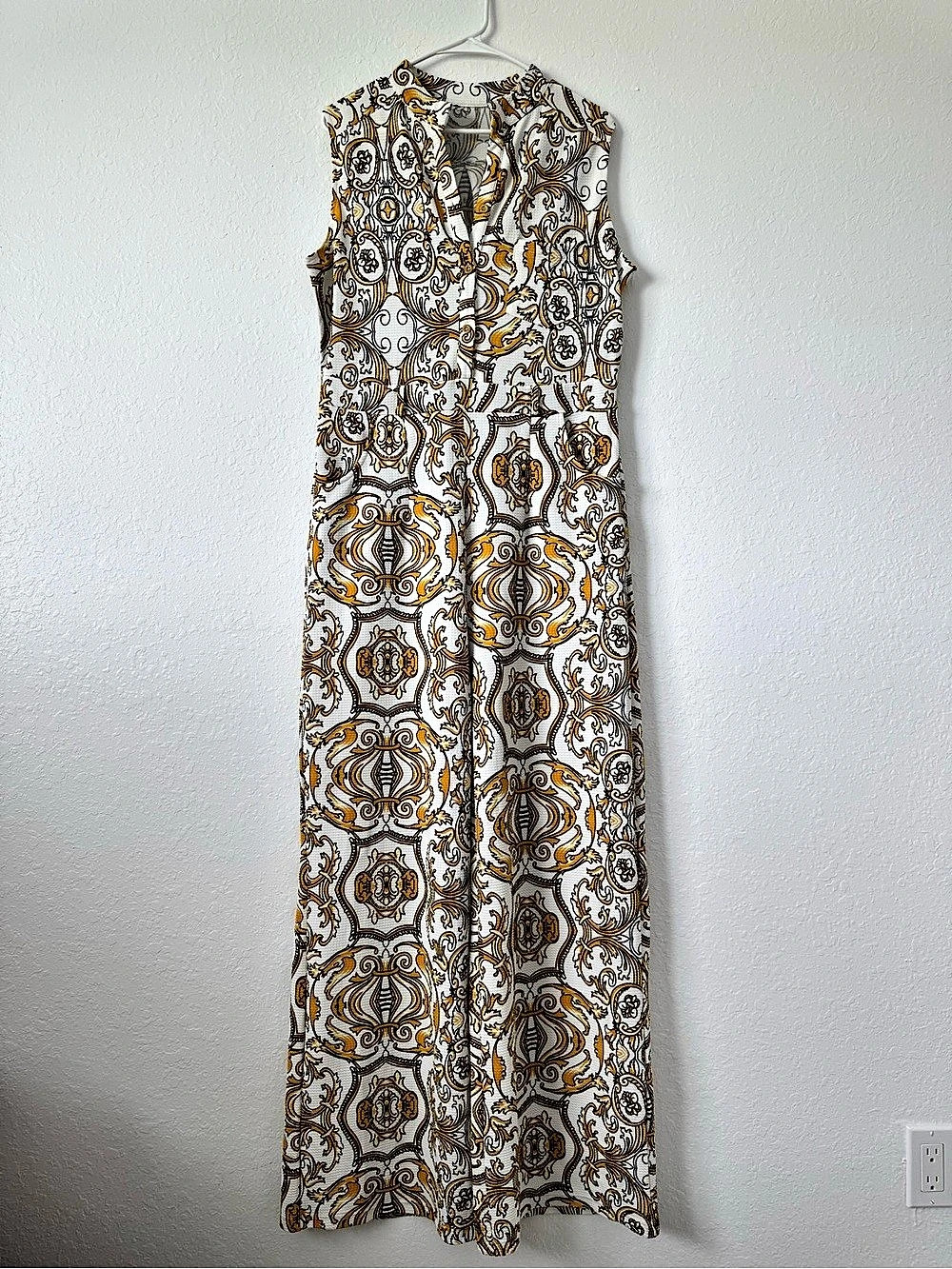 Retro Wide Leg Jumpsuit